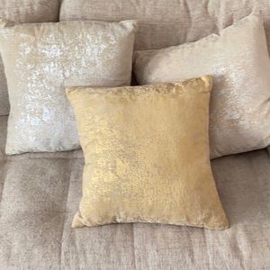 West Elm Pillow covers set of 3